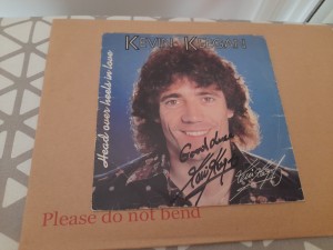 Kevin keegan signed record head over heels in love! for sale on Ebay