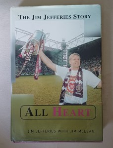 The Jim Jefferies Story All Heart Signed Book for sale on Ebay