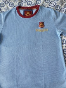 west ham farewell the boleyn tee shirt size medium  for sale on Ebay