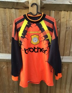 Rare 100% Authentic Manchester City Goalkeeper Shirt Season 1996-1997 Large for sale on Ebay