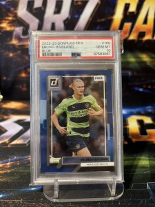 2022-23 Panini Donrus FIFA - Erling Haaland /49 PSA 10 Manchester City  for sale on Ebay