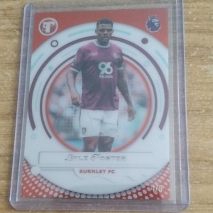 Topps Pristine Premier League 2026 Lyle Foster Burnley FC #60 Serial 4/5 for sale on Ebay