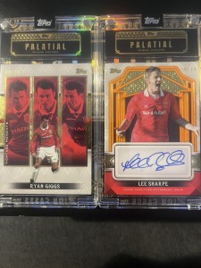 manchester united palatial Ryan Giggs & Lee sharpe plus the palatial box  for sale on Ebay
