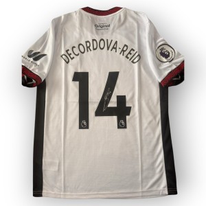 Signed BOBBY DECORDOVA-REID Fulham FC  Shirt -EXACT PROOF/COA- Jamaica for sale on Ebay