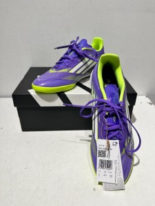 ADIDAS F50 Purple & Green Football Boots/Trainers Size UK7.5 BNIB  S77 for sale on Ebay