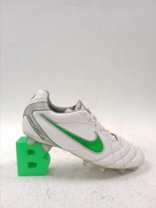 Nike Tiempo Flight FG Football Boots White Green UK 6.5 for sale on Ebay
