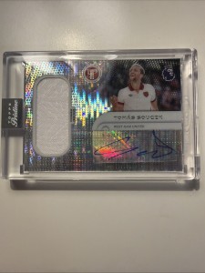 Tomas Soucek West Ham Match Worn Patch Auto Vs Man U 2025 Topps Pristine 2026 for sale on Ebay
