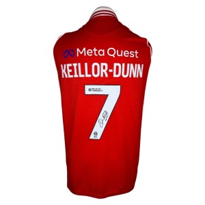 Signed DAVIS KEILLOR-DUNN Shirt- Wrexham AFC -PROOF/COA - for sale on Ebay