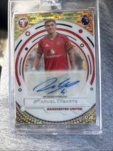 Manuel Ugarte Manchester United Pristine Encased Auto for sale on Ebay