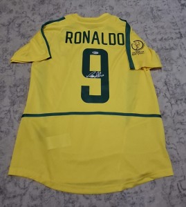 Ronaldo Signed Brazil Shirt Beckett BAS for sale on Ebay