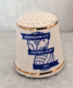 Birmingham City Football Club Larger Than Normal Thimble for sale on Ebay