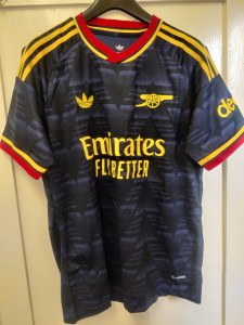 Arsenal FC Blue Away Shirt 2026/27 Size 2XL for sale on Ebay