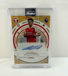 Topps Pristine Premier League 2026 Declan Rice PA-DR Auto 08/50 Arsenal for sale on Ebay