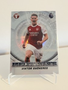 Topps Pristine Viktor Gyokeres Arsenal Precisionaries #PC-1 for sale on Ebay