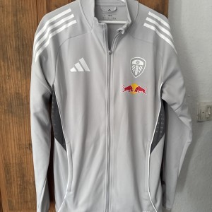 LEEDS UNITED ADIDAS TRAVEL JACKET for sale on Ebay