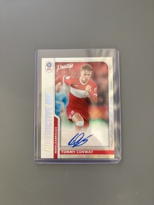 Panini EFL Prestige - Middlesbrough Tommy Conway Distinctive Ink Autograph Card for sale on Ebay