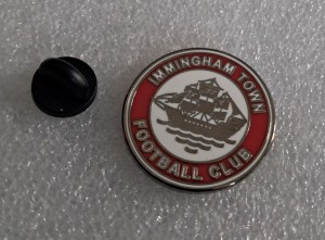 IMMINGHAM TOWN FC BADGE for sale on Ebay