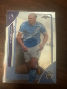 Erling Haaland Manchester City Topps Chrome Premier League 25/26 Buy Back Card for sale on Ebay