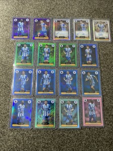 2026 Topps Merlin EPL Brighton 17 Card Lot - 3 X Autos - See Description for sale on Ebay