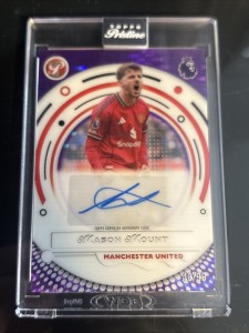 20/6 Topps Pristine Premier League Mason Mount Auto /99 Manchester United for sale on Ebay