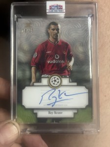 Roy Keane Definitive Collection Autograph Card Manchester United for sale on Ebay