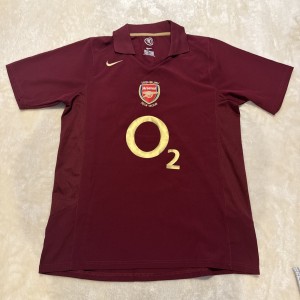 Nike Arsenal Vintage 2005-2006 Football shirt Size L         A4 for sale on Ebay