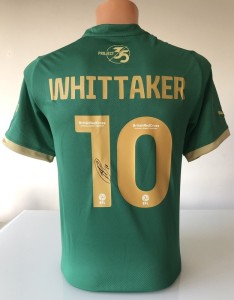 Signed Morgan Whittaker Plymouth Argyle 2023/24 Shirt for sale on Ebay