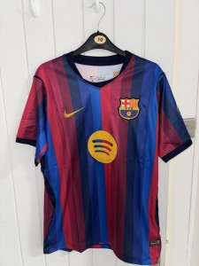 Barcelona Home Shirt 26/27 | Size Medium Men’s | Brand New for sale on Ebay