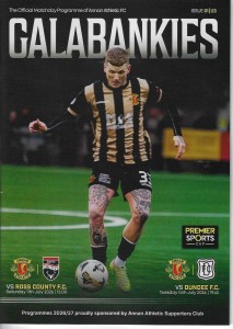 26/27 ANNAN ATHLETIC V ROSS CO./DUNDEE (PREMIER SPORTS CUP)(first) for sale on Ebay
