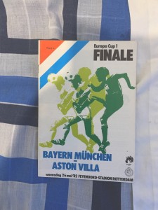 1982 European Cup Final Programme Bayern Munich vs Aston Villa for sale on Ebay