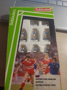 Subbuteo LW Team Ref 666 QPR, Morton, Racing Club de Paris, Referenced Box for sale on Ebay