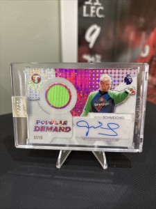 Peter Schmeichel Manchester United Topps Pristine 2026 Popular Demand Auto /15 for sale on Ebay