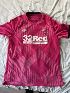DERBY COUNTY 2020/2021 THIRD FOOTBALL SHIRT JERSEY UMBRO SIZE L ADULTS for sale on Ebay