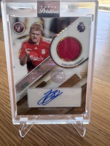 2026 Topps Pristine Premier League John Arne Riise Patch Auto /50 Liverpool for sale on Ebay
