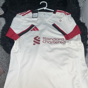 Liverpool Standard Chartered Away Shirt Brand New With Tags  Adidas JSY XL NEW for sale on Ebay