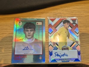 Stefan Bajetic, Liverpool, Autograph Bundle, Leaf, Topps for sale on Ebay