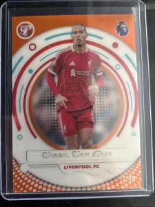2026 Topps Pristine Premier League Virgil Van Dijk /25 Liverpool for sale on Ebay