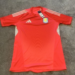 Adidas Aston Villa 2025-2026 Mens Goalkeeper GK player issue shirt XL BNWT for sale on Ebay