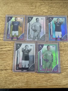 Topps Premier League 2025/2026 Numbered Card Bundle Everton for sale on Ebay