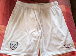 West Ham Shorts Size L With Free XS Ones for sale on Ebay