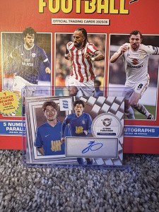 Panini Football 2025/26 - Birmingham City Kyogo Furuhashi AUT-1 Autograph for sale on Ebay