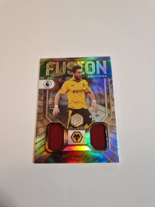 Panini Chronicles 2022 23 Memorabilia Relic Patch Joao Moutinho Dual Wolves /99 for sale on Ebay