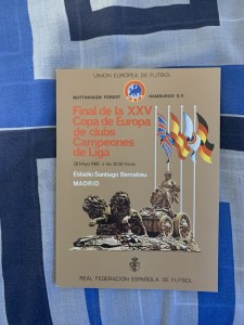 1980 European Cup Final Nottingham Forest Vs SV Hamburg Football Programme for sale on Ebay