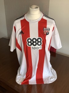 BRENTFORD Original 2016 adidas Home Shirt 2XL / XXL ADULTS for sale on Ebay