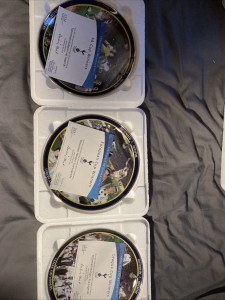 Tottenham Hotspur Legends 22-Carat Gold Rimmed Porcelain Collectors Plates for sale on Ebay