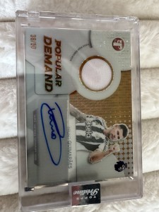 Brand New Topps Pristine Bruno Guimaraes Patch Auto 38/50 Newcastle United 🔥 for sale on Ebay