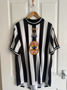 Original Authentic Adidas Newcastle United 1997/1998 Home Shirt Mens Extra Large for sale on Ebay