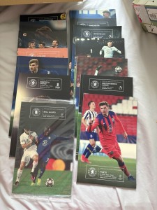 Chelsea 2020-21 Matchday Programmes Bulk Lot Premier League FA Cup UCL for sale on Ebay