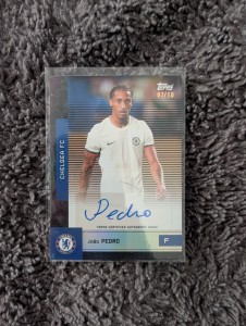 Topps Chelsea 25/26 Team Set - João Pedro Auto 1/10 for sale on Ebay