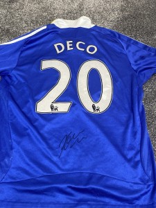 Deco Signed Chelsea 2008/09 Home Shirt ( full video proof) for sale on Ebay